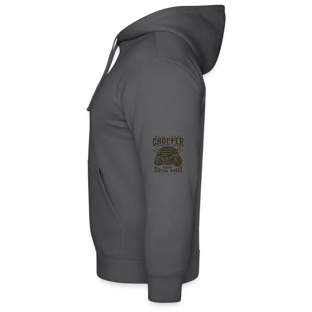 Mannenhoodie van Russell - grijs
