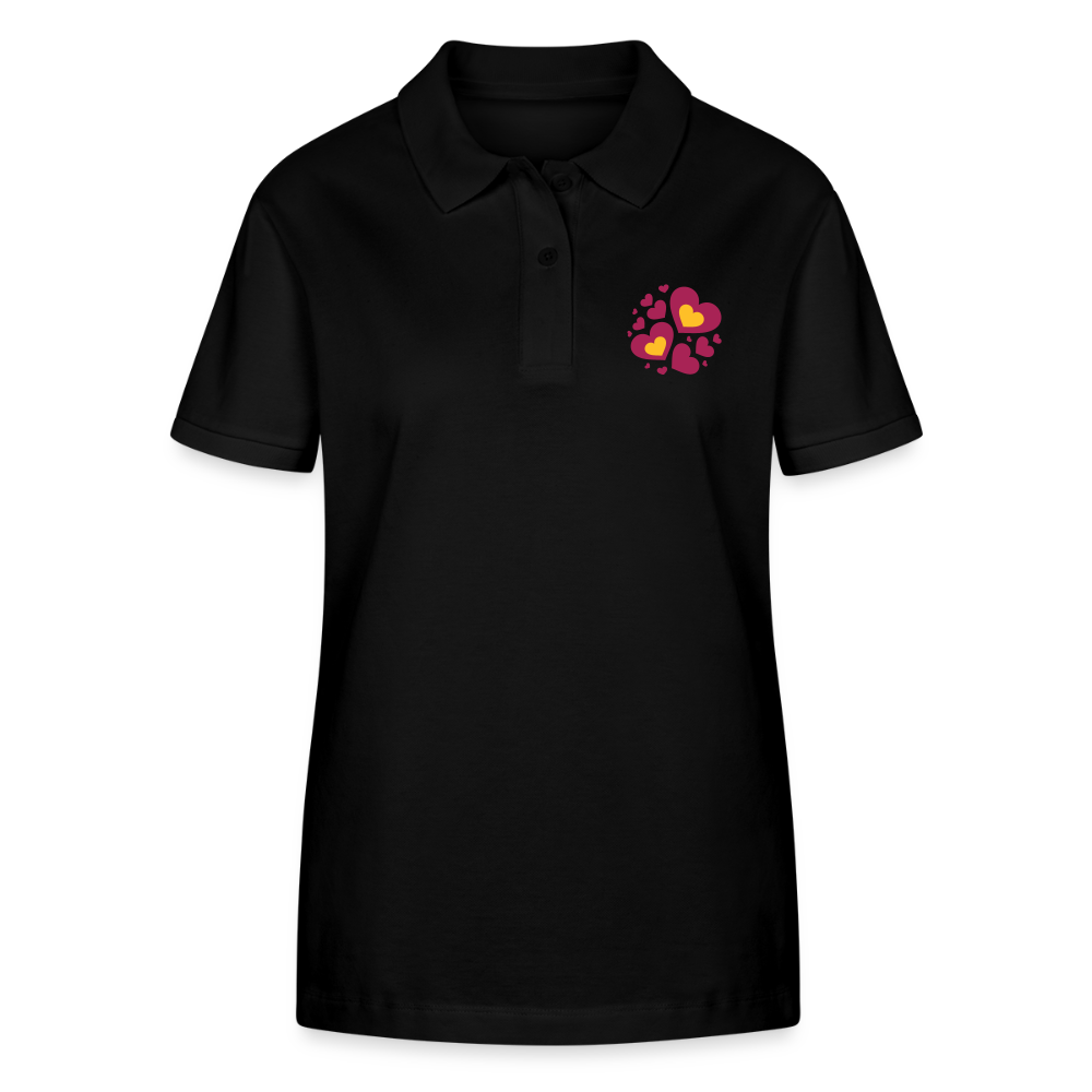 Stanley/Stella Vrouwen bio poloshirt ELLISER - zwart