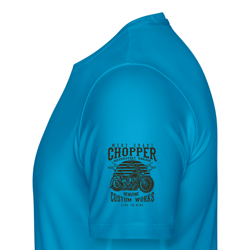 JAKO Mannen T-shirt Run 2.0 - saffierblauw