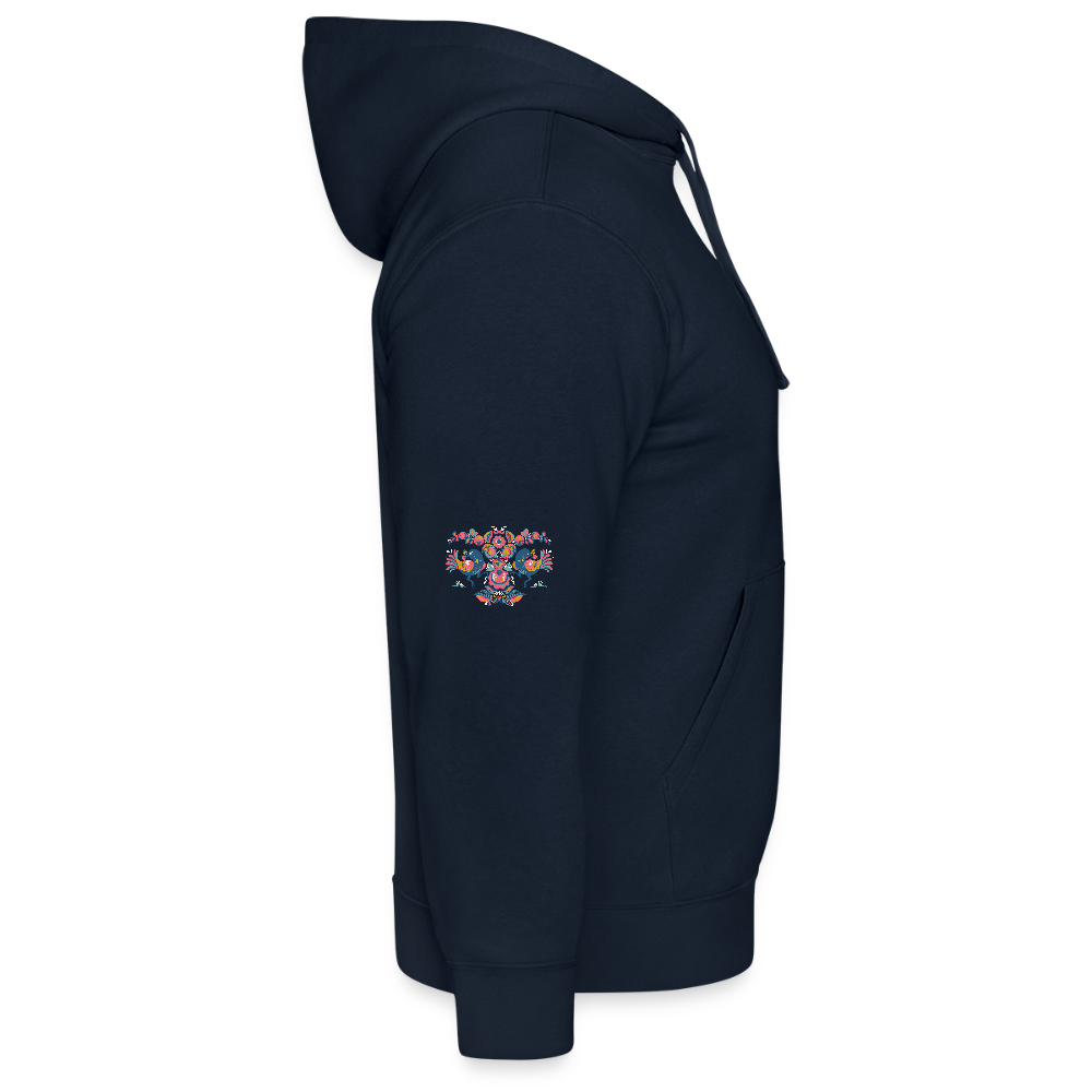 Mannenhoodie van Russell - navy