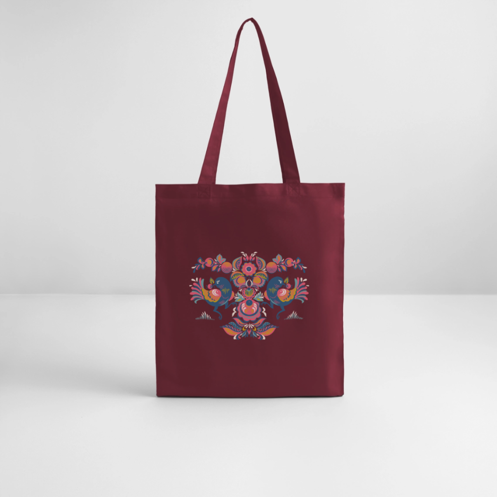 Stanley/Stella bio stoffen tas - bourgognerood