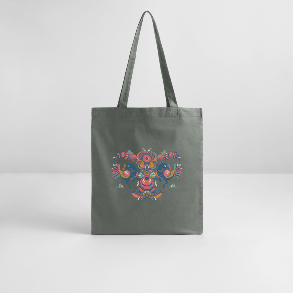 Stanley/Stella bio stoffen tas - houtskool
