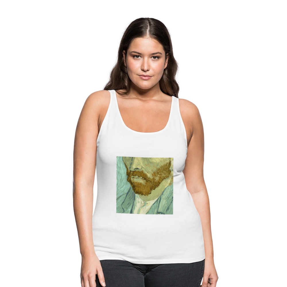 Vrouwen Premium tank top - wit