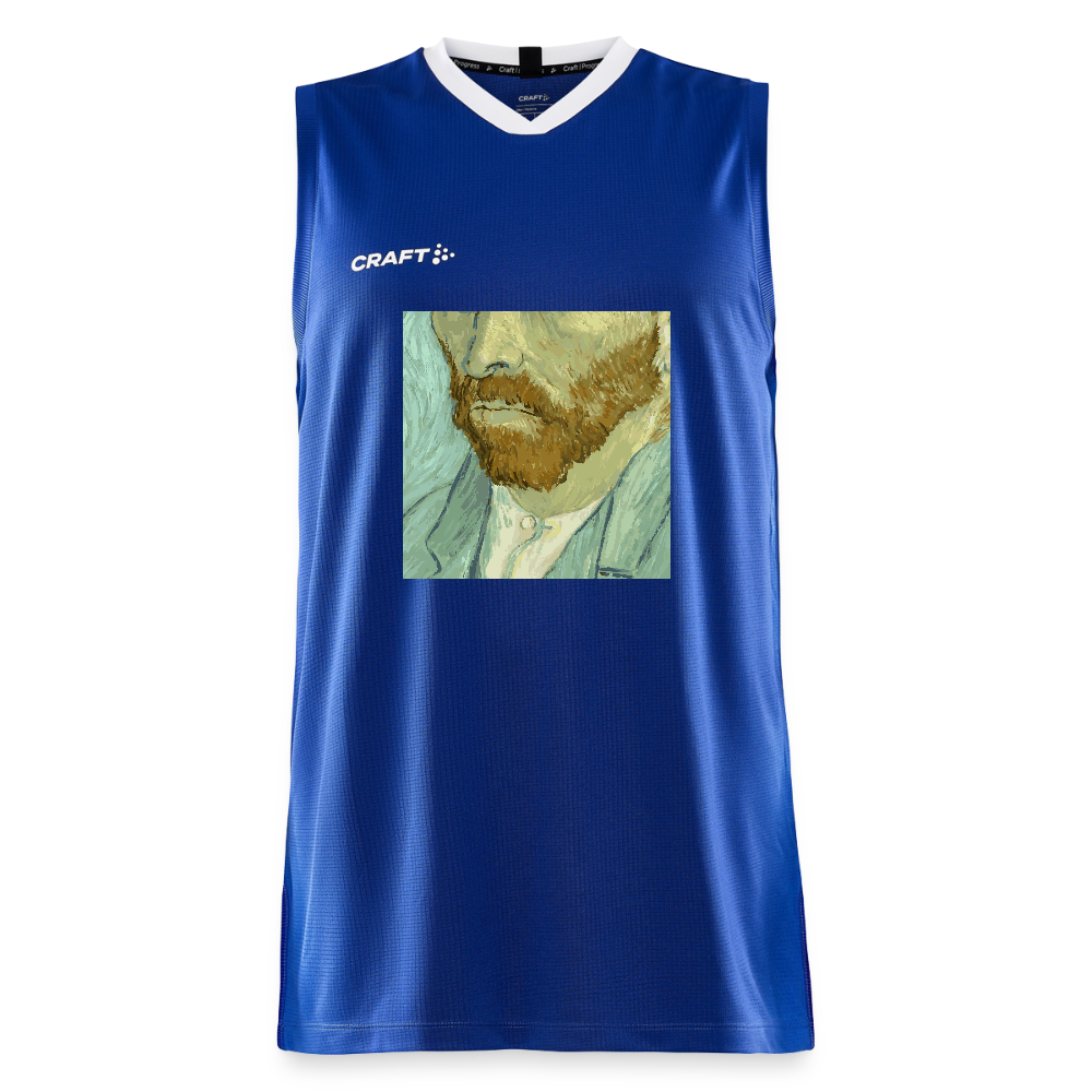 CRAFT Progress kinder-basketbalshirt - koningsblauw