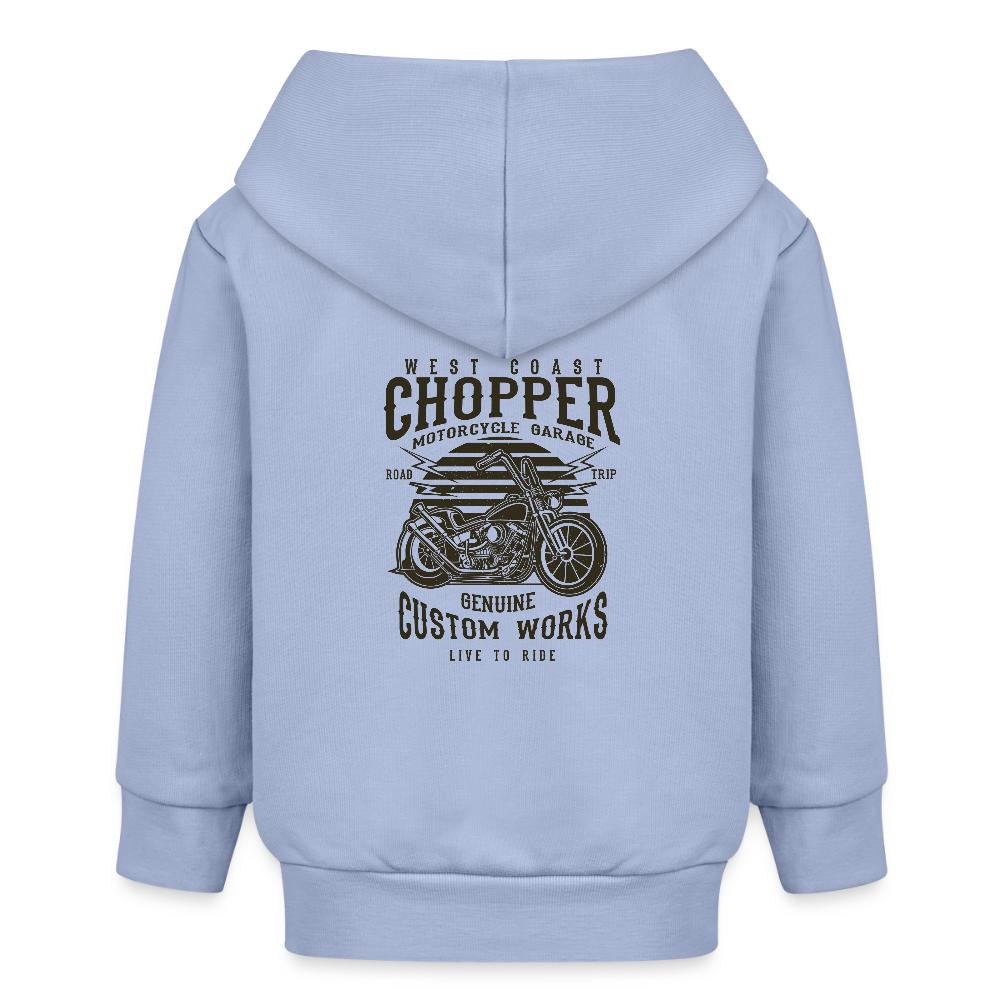 Stanley/Stella Bio zip-hoodie BABY CONNECTOR - sky
