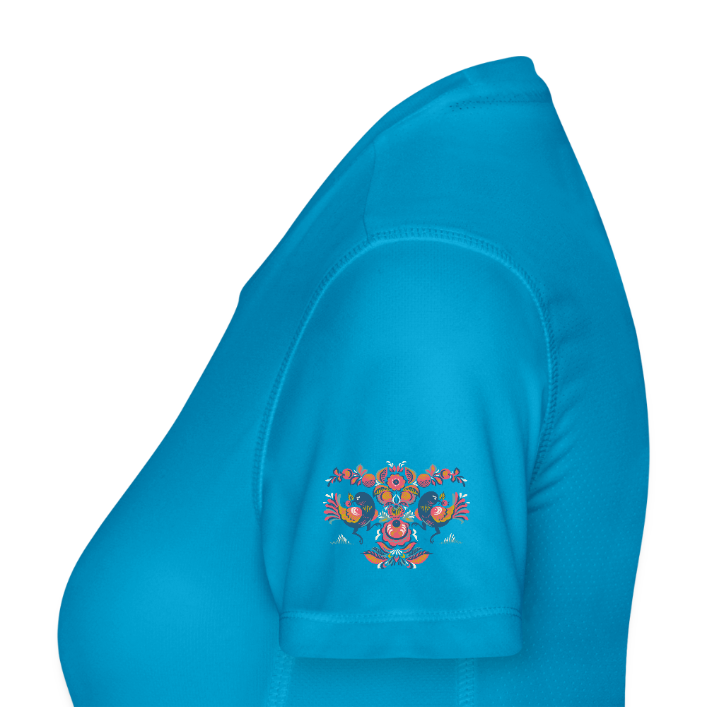JAKO Vrouwen T-shirt Run 2.0 - saffierblauw