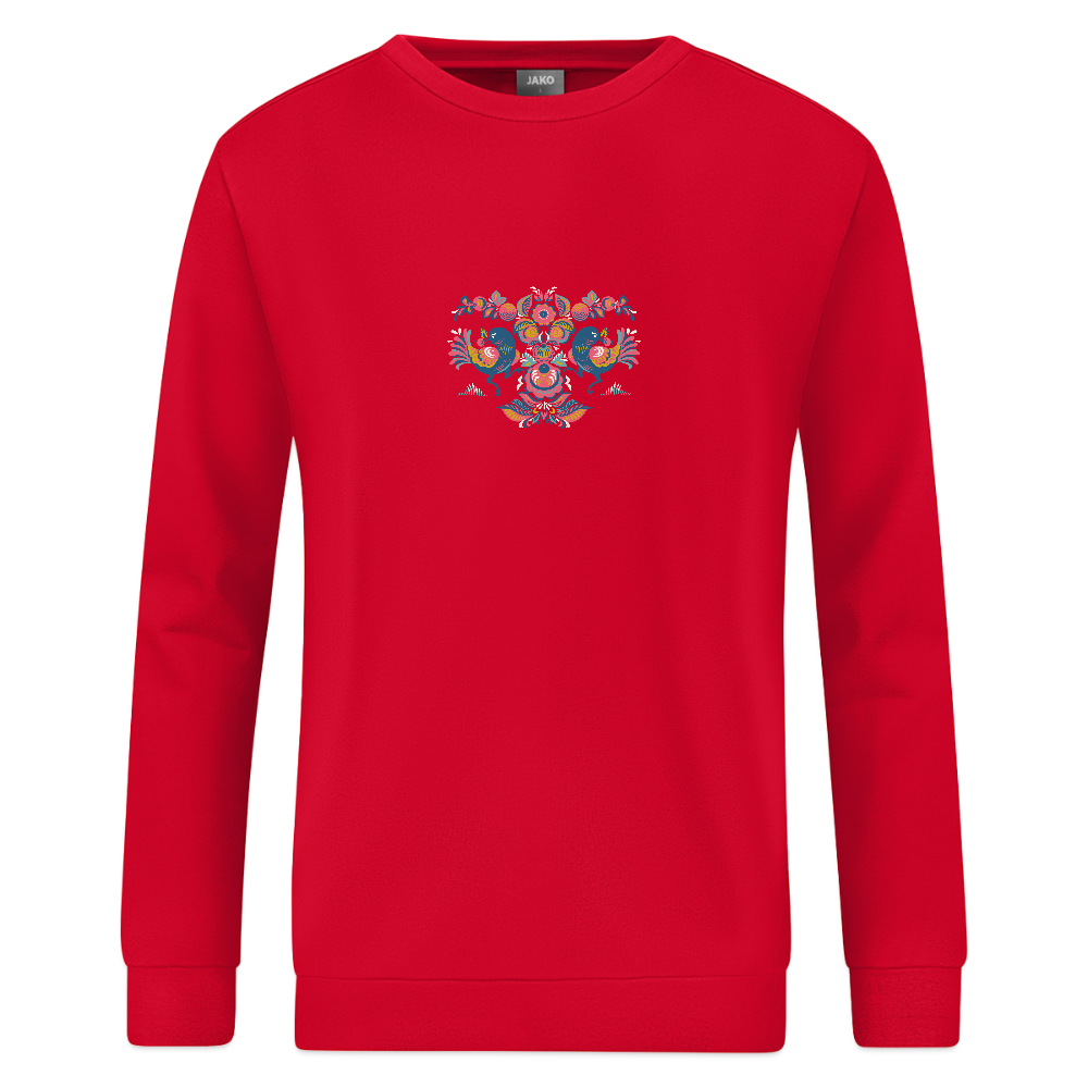 JAKO Sweatshirt Organic - rood