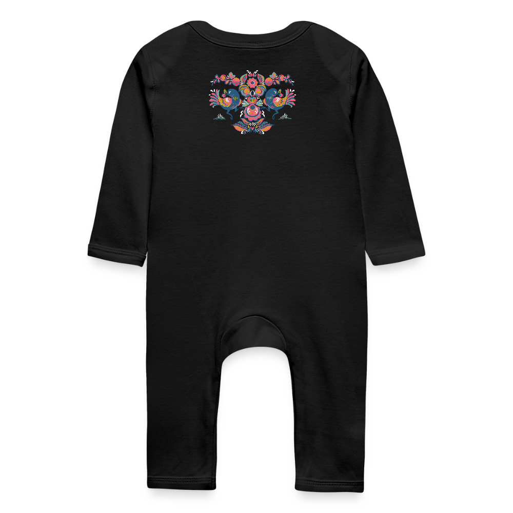 Baby bio kruippakje - zwart
