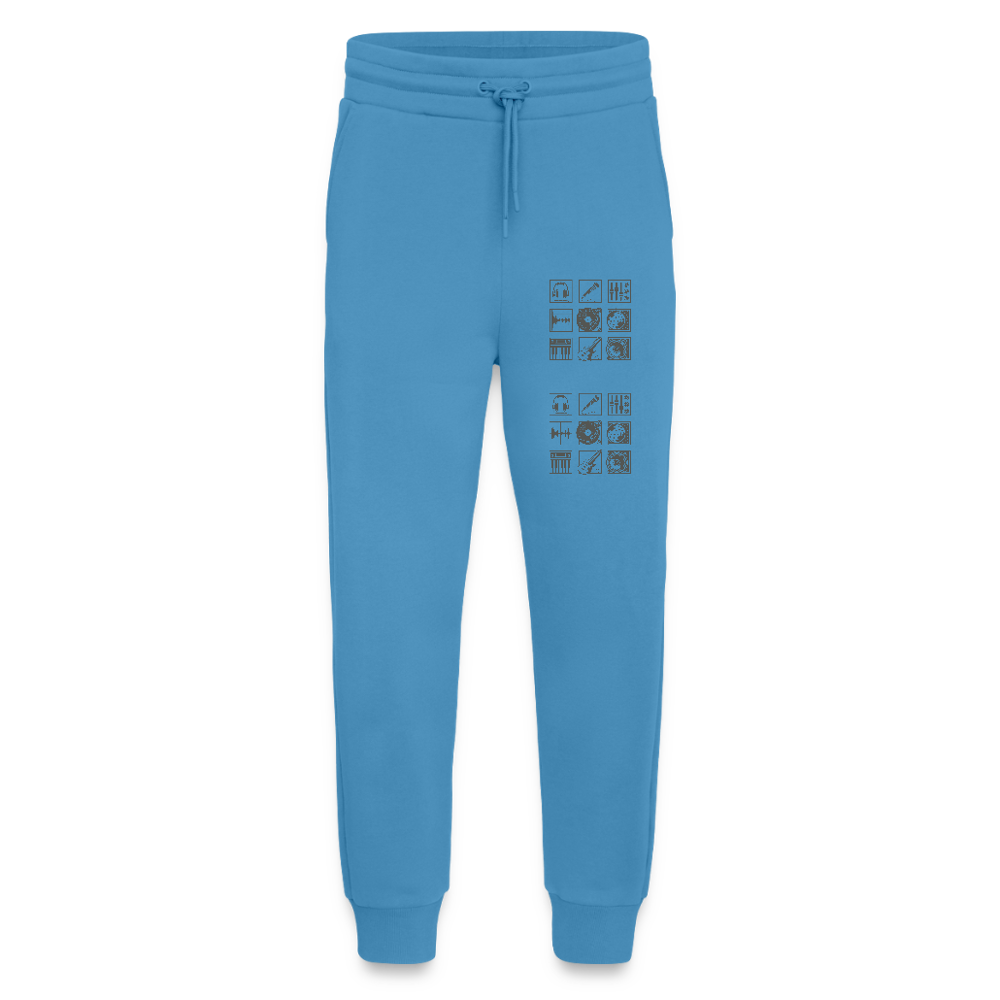 Organic relaxed joggingbroek made in EU - Sol Blue