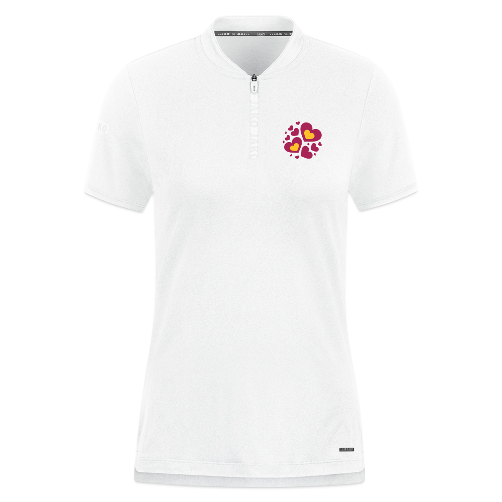 JAKO Vrouwen poloshirt Pro Casual - wit