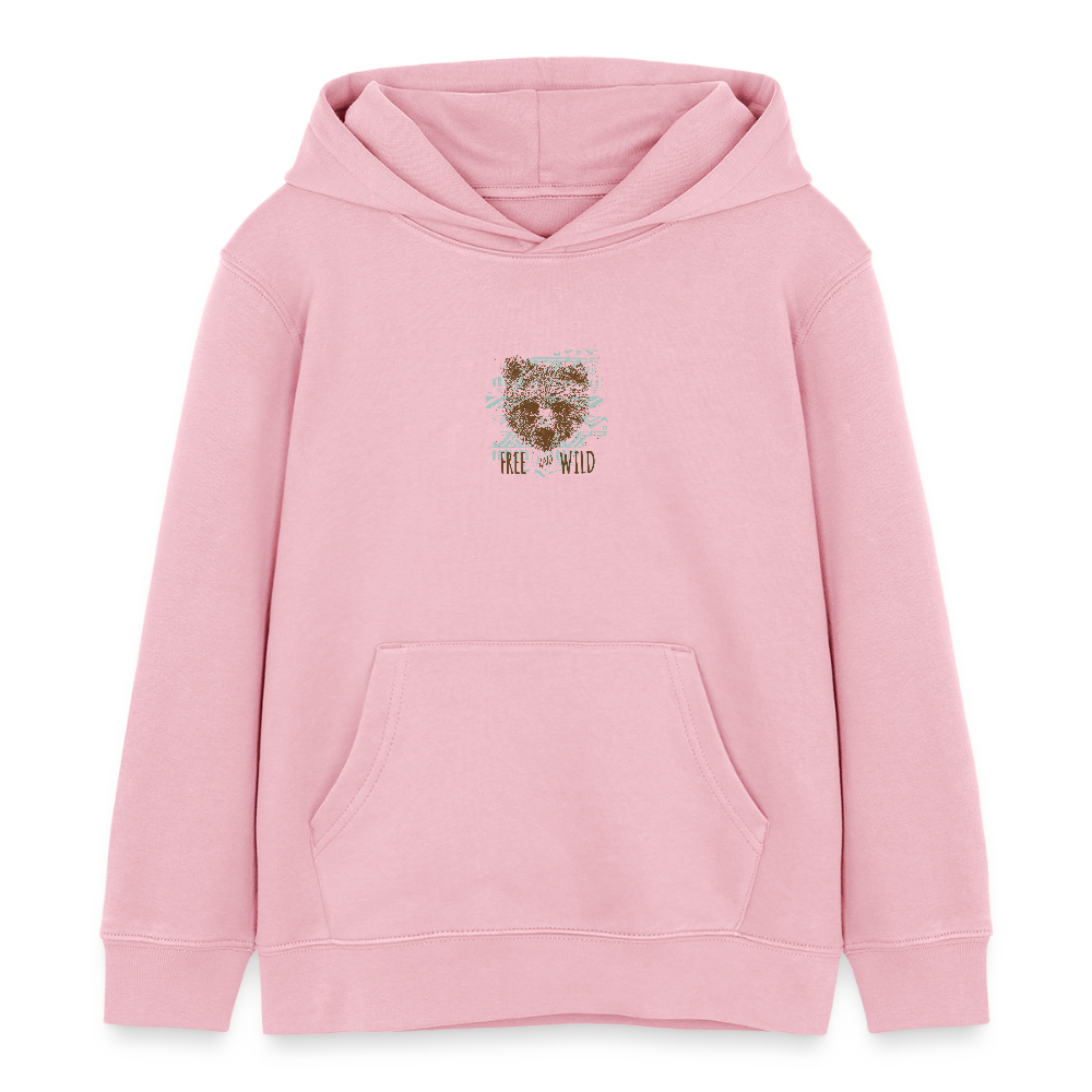 Stanley/Stella Kinder-bio-hoodie Mini Cruiser - lichtroze
