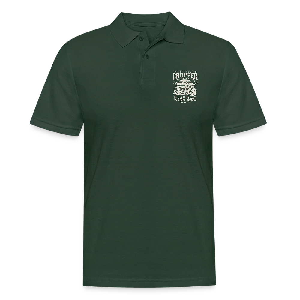 Mannen poloshirt - dennengroen