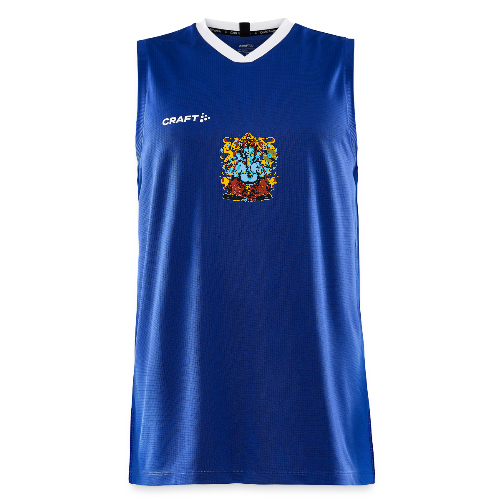 CRAFT Progress mannen basketbalshirt - koningsblauw