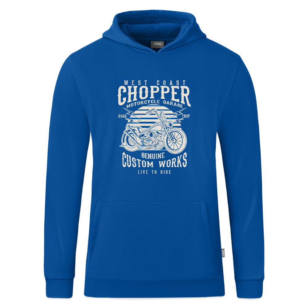 JAKO Kinderhoodie Organic - blauw