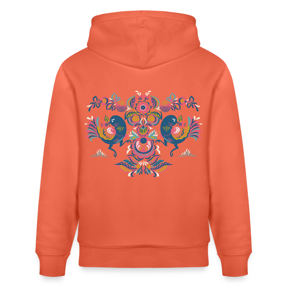 Stanley/Stella Uniseks bio-hoodie CRUISER - lichtrood