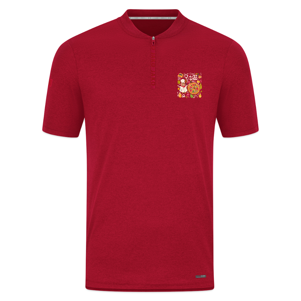 JAKO Poloshirt Pro Casual - donkerrood