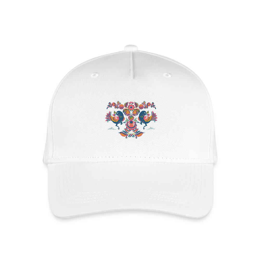 Bio kinder basecap - wit