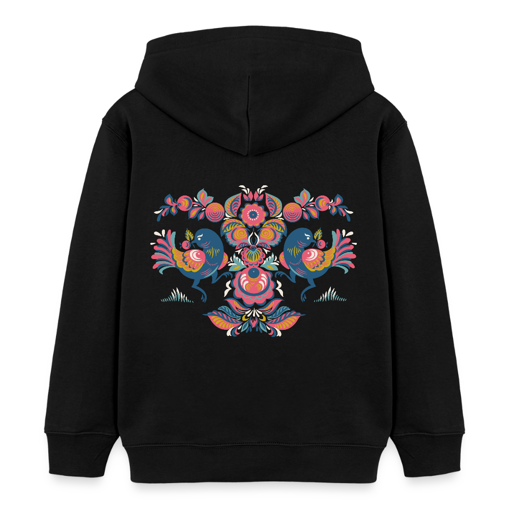 Stanley/Stella Kinder-bio-hoodie Mini Cruiser - zwart