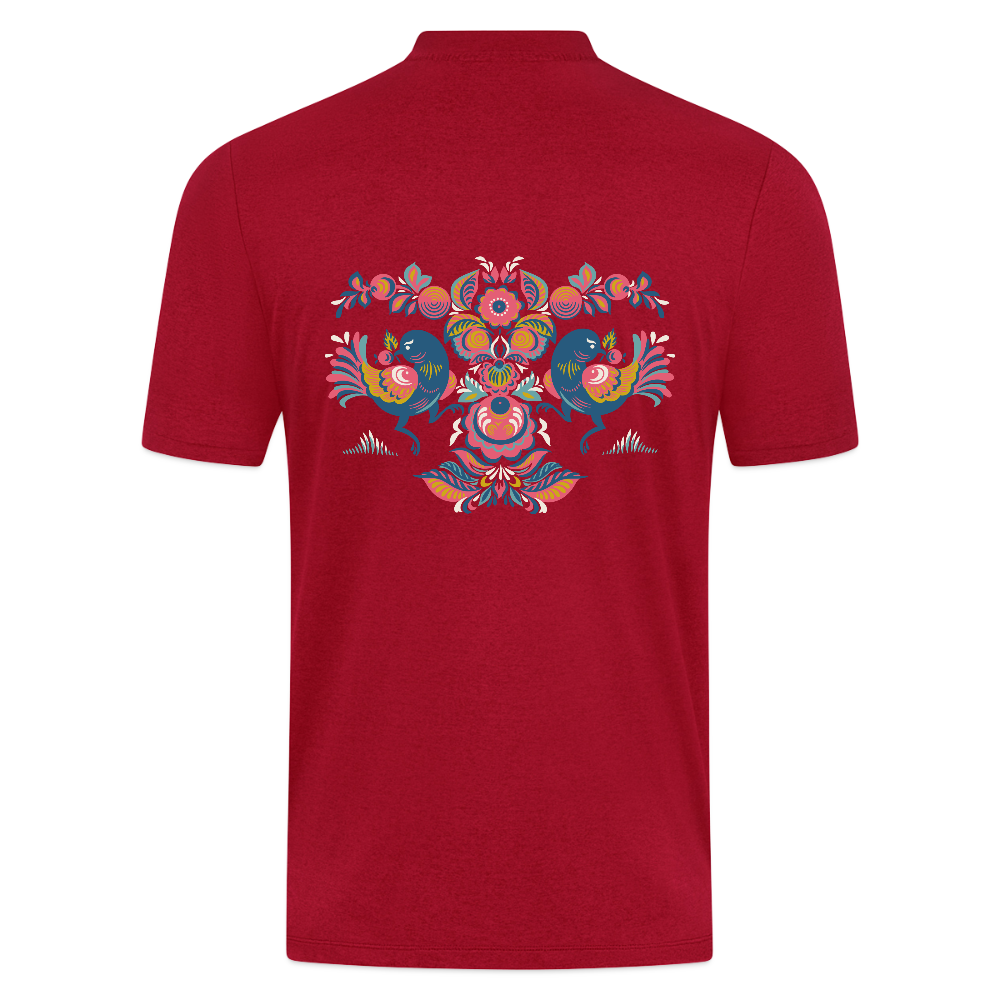 JAKO Poloshirt Pro Casual - donkerrood