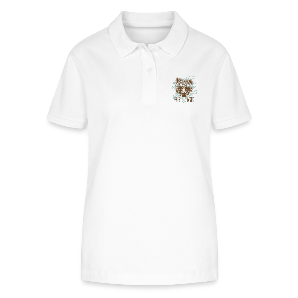 Stanley/Stella Vrouwen bio poloshirt ELLISER - wit