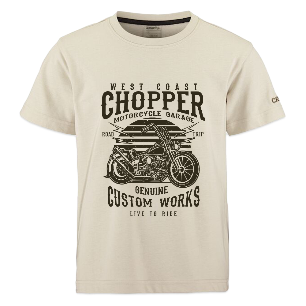 CRAFT Community 2.0 tieners T-shirt - beige