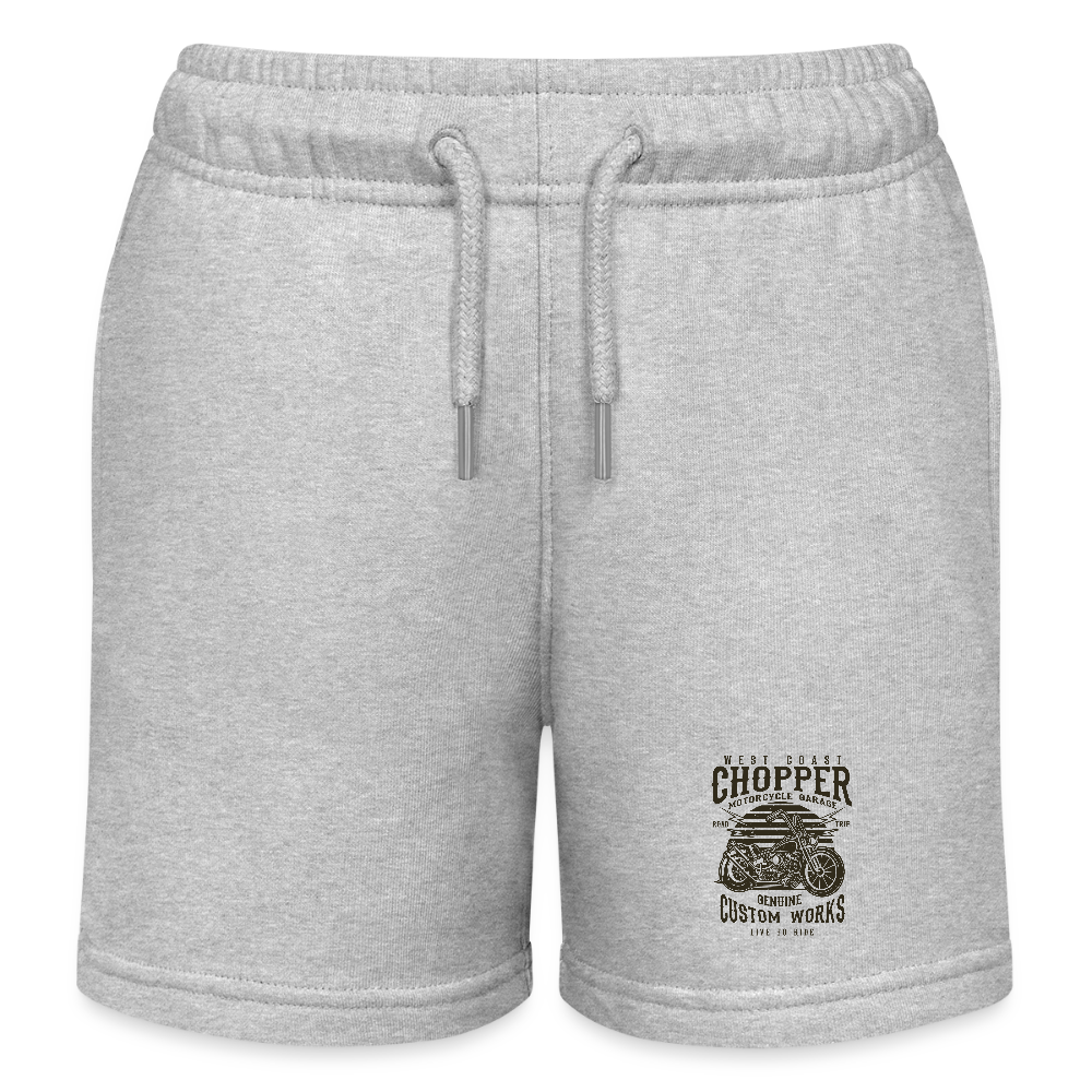 Stanley/Stella Kinder-bio-joggingshorts MINI BOLTER - grijs gemêleerd