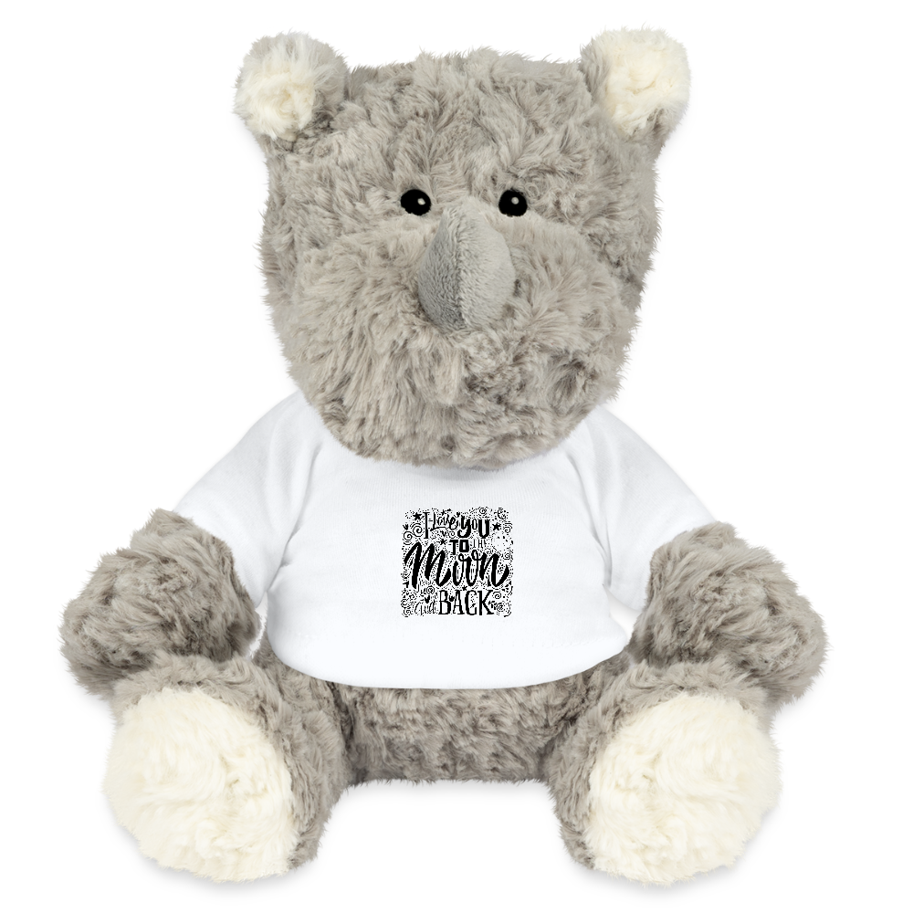 MiniFeet® Neushoorn Svea - wit