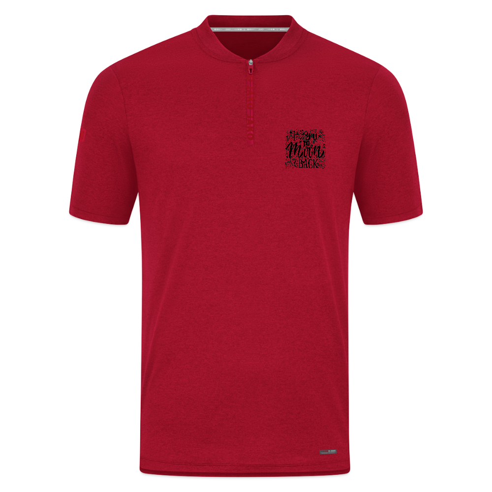 JAKO Poloshirt Pro Casual - donkerrood