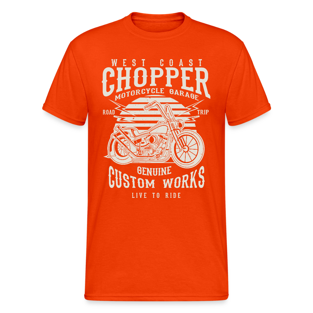 Mannen Gildan Heavy T-shirt - oranje