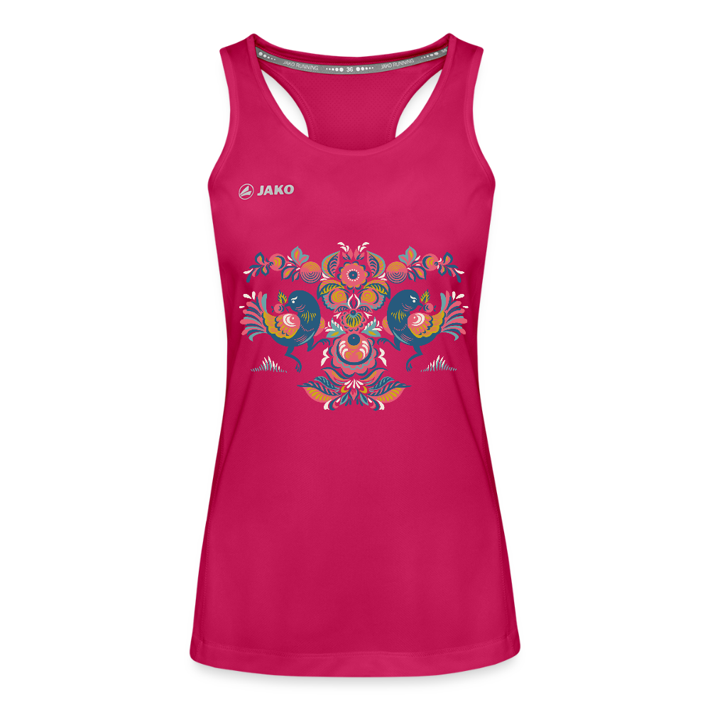 JAKO Vrouwen tanktop Run 2.0 - donker roze