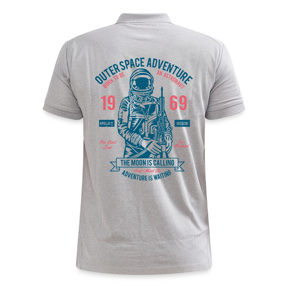 CRAFT Core Unify polo - grijs gemêleerd