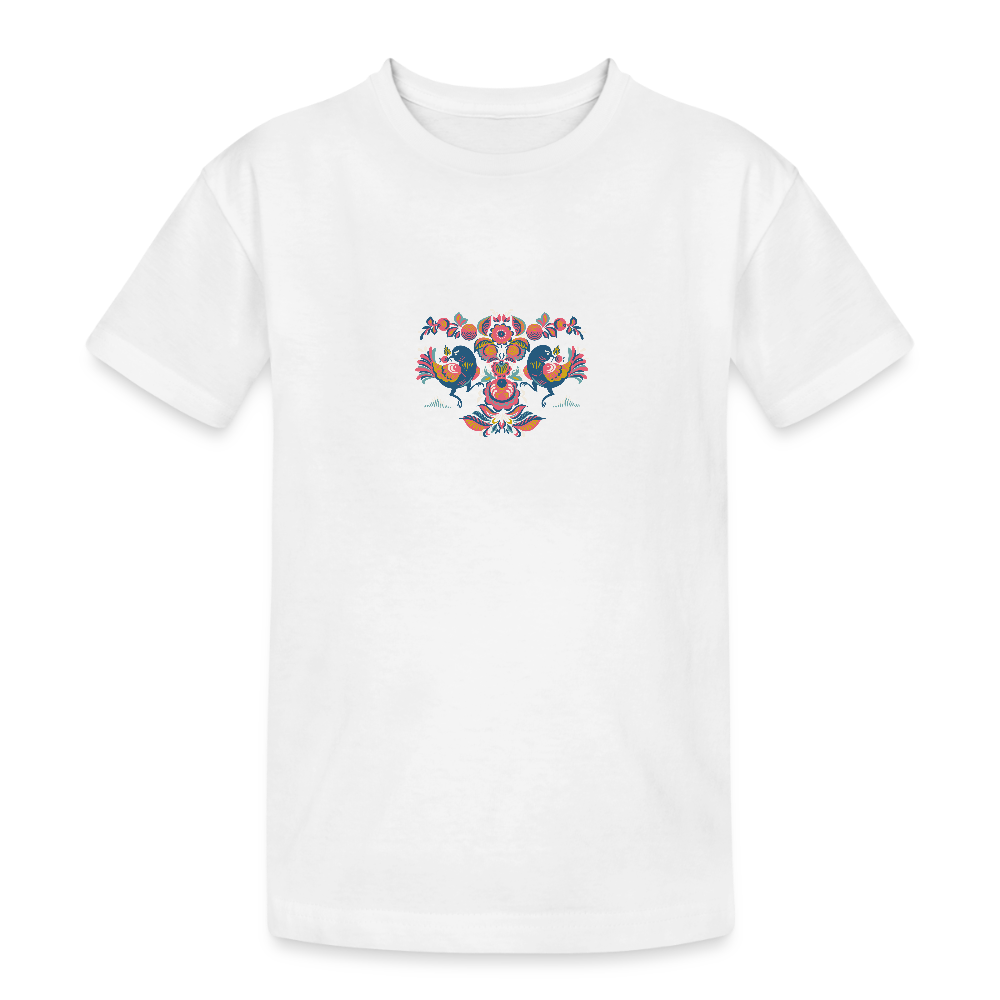 Kinderen Heavy Cotton T-shirt - wit