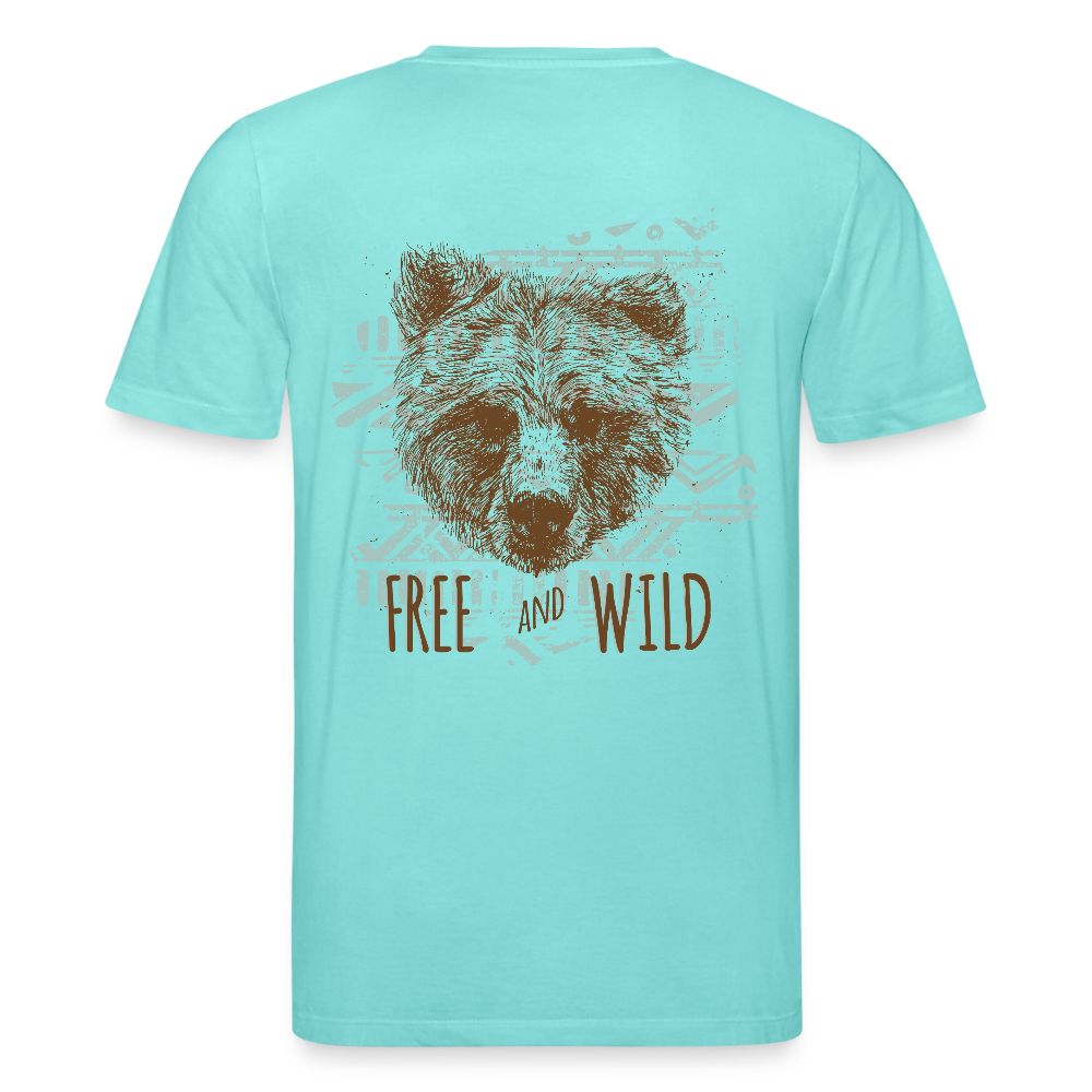 Stanley/Stella Uniseks bio-T-Shirt CREATOR - zwembad blauw