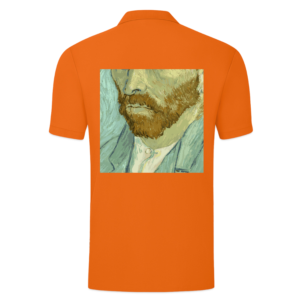 JAKO Mannen Polo Organic - neonoranje
