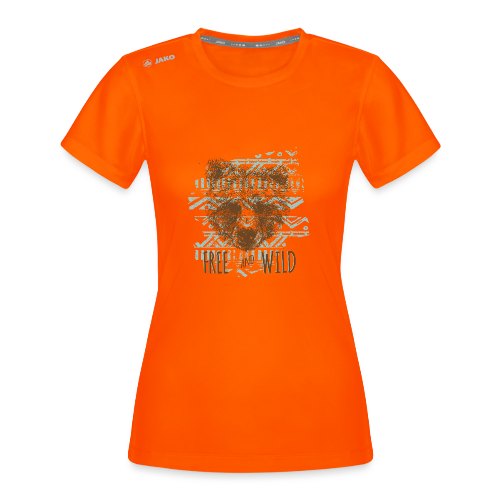 JAKO Vrouwen T-shirt Run 2.0 - neonoranje