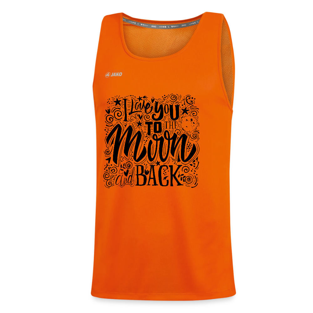 JAKO Teenager tanktop Run 2.0 - neonoranje