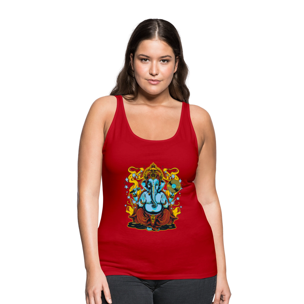 Vrouwen Premium tank top - rood