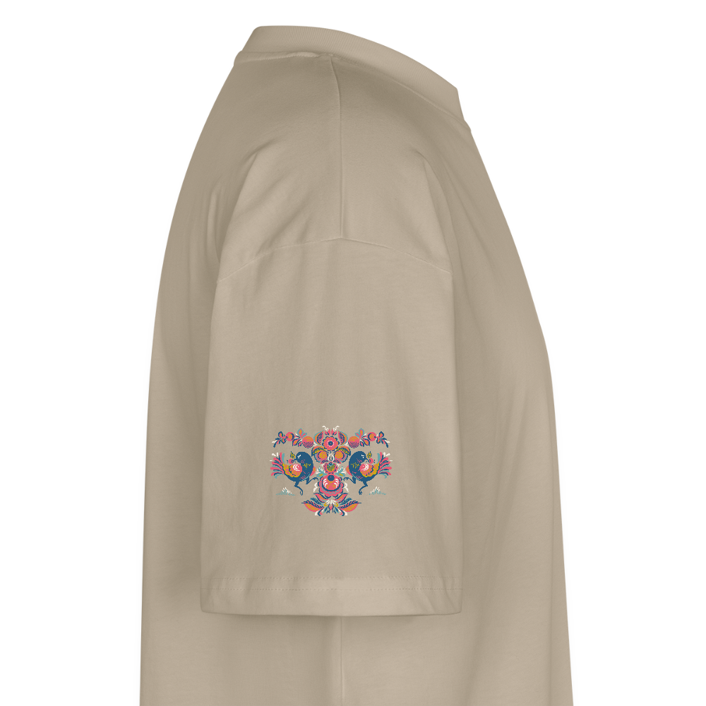 Stanley/Stella Uniseks oversized bio T-shirt Blaster - steengrijs
