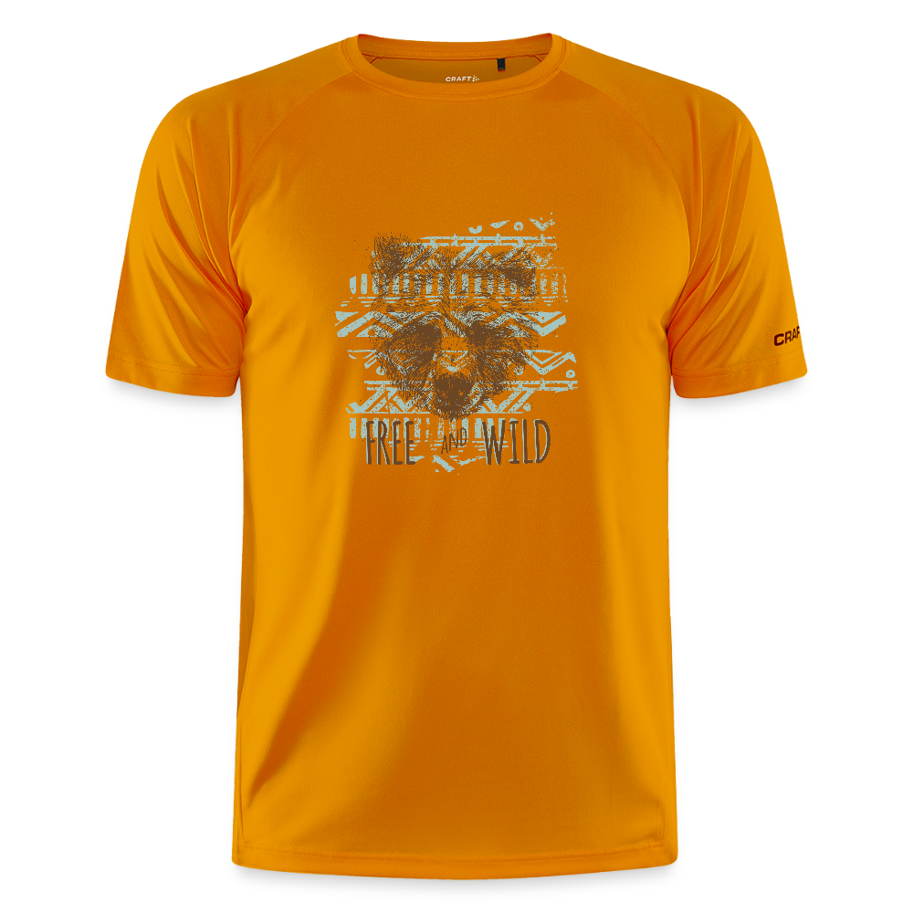 CRAFT Core Unify training-T-shirt - licht oranje