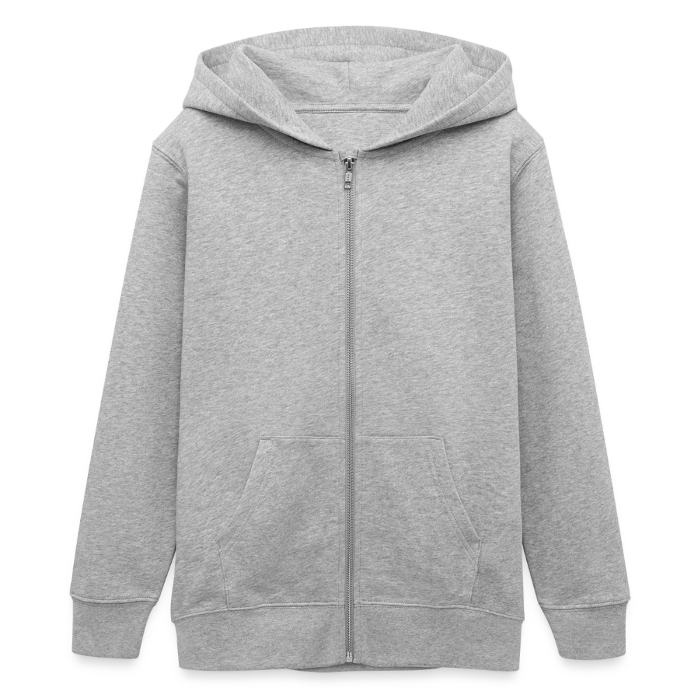 Stanley/Stella Mini Cultivator bio tiener ziphoodie - grijs gemêleerd