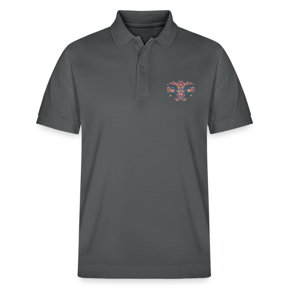 Stanley/Stella uniseks bio poloshirt PREPSTER - houtskool