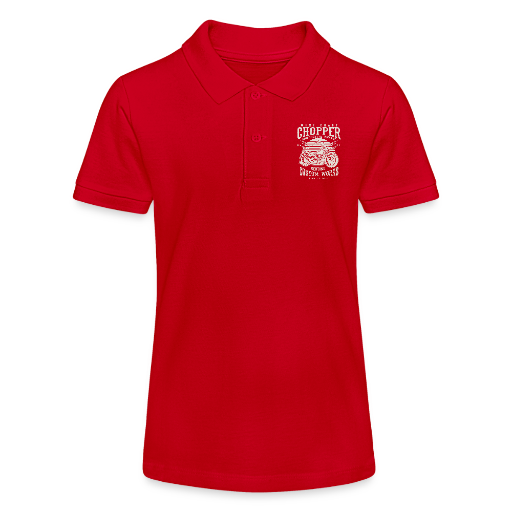 Stanley/Stella Teenagers bio-poloshirt MINI SPRINTER - rood
