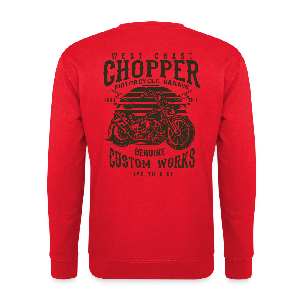 Unisex sweater - rood