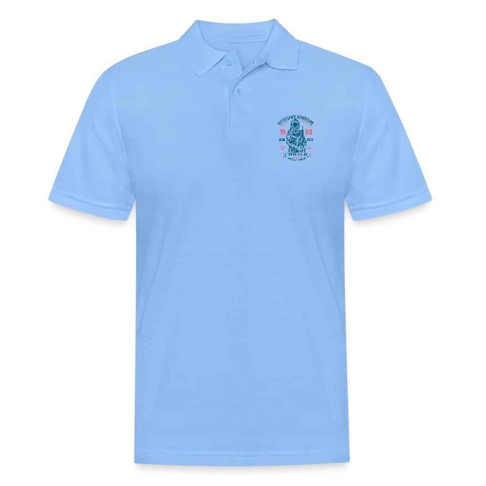 Mannen poloshirt - hemelsblauw