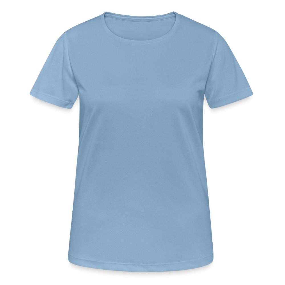 Vrouwen T-shirt ademend actief - hemelsblauw