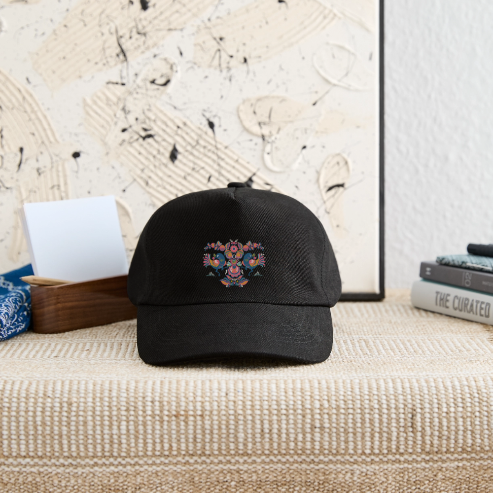 Kinder basecap - zwart