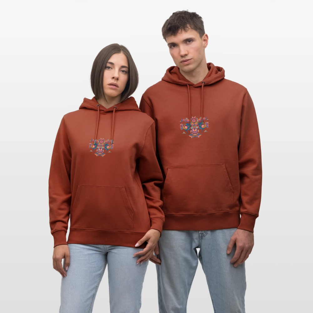 Stanley/Stella Uniseks bio-hoodie CRUISER - terracotta