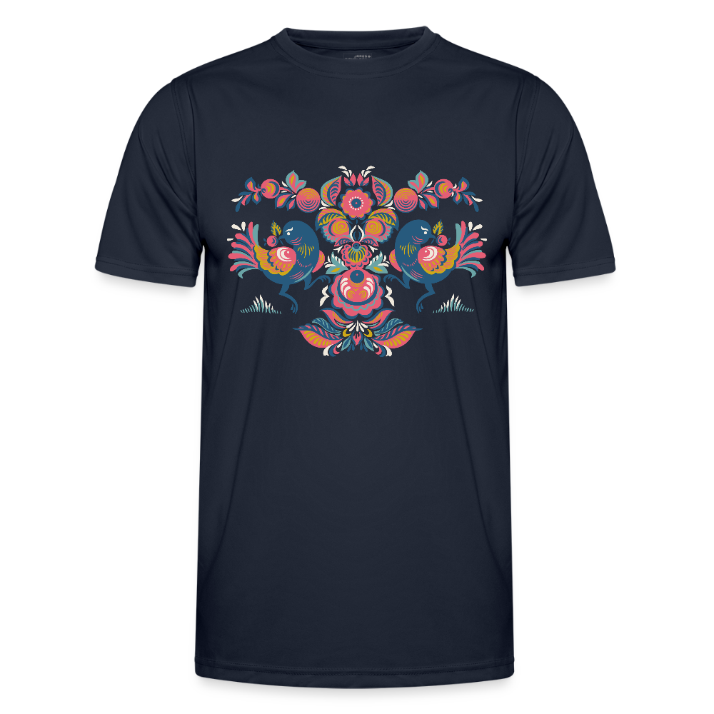 Functioneel T-shirt voor mannen - navy