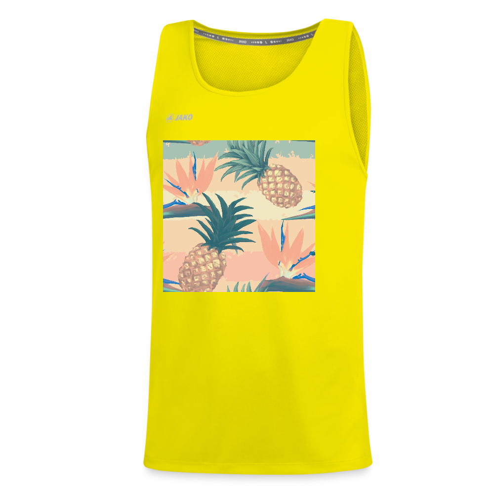 JAKO Teenager tanktop Run 2.0 - neongeel