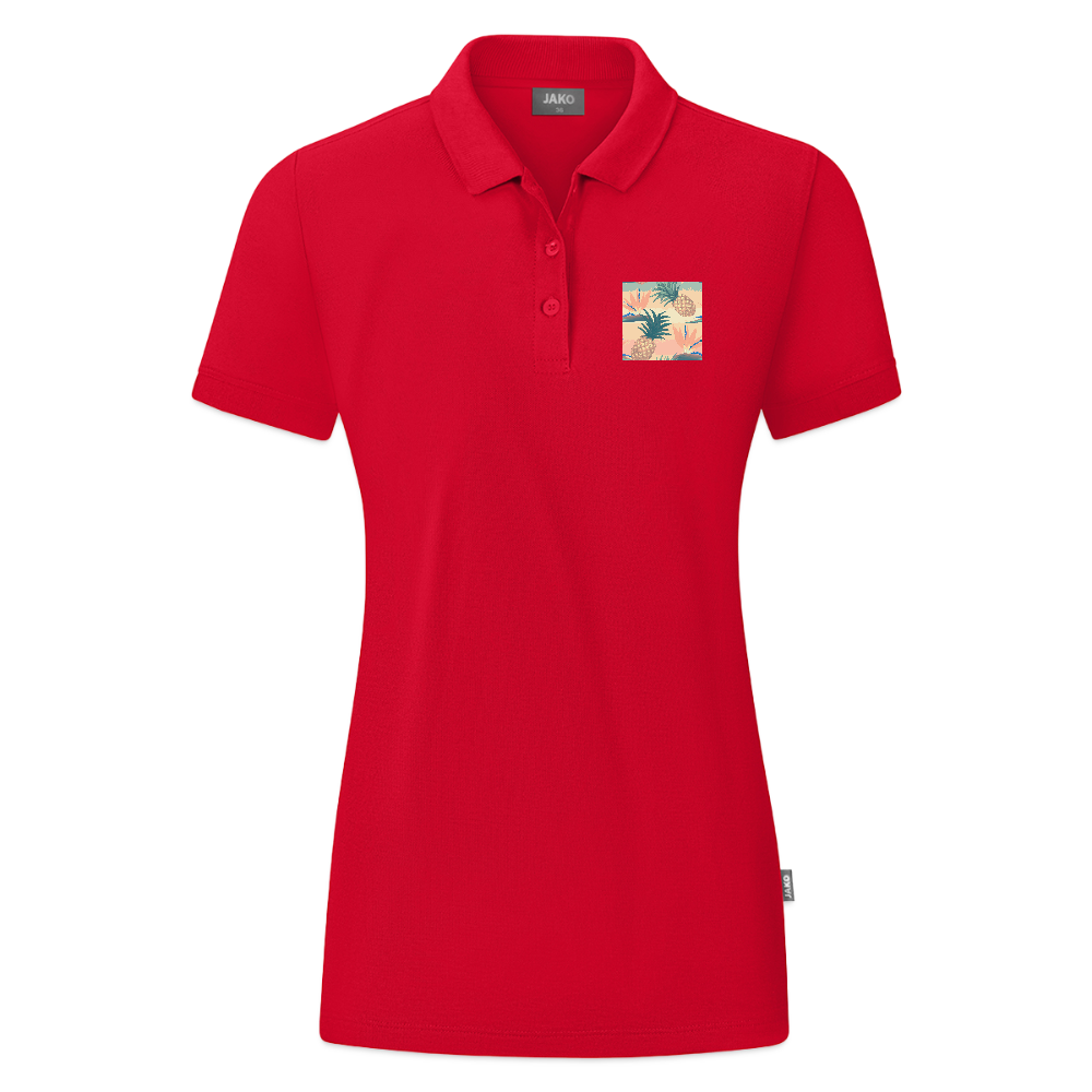 JAKO Vrouwen polo Organic - rood